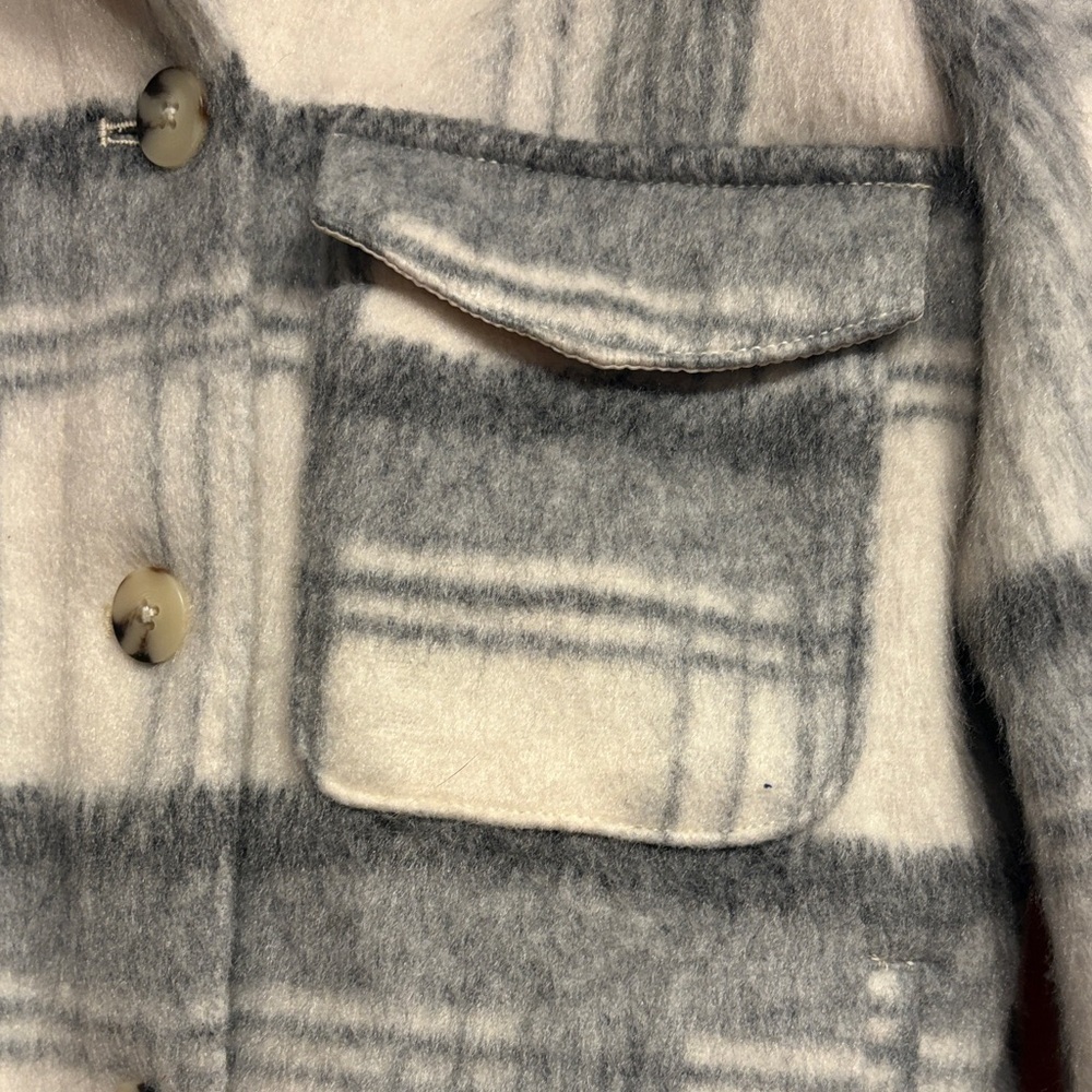 Zara Plaid Jacket - Picture 3 of 4